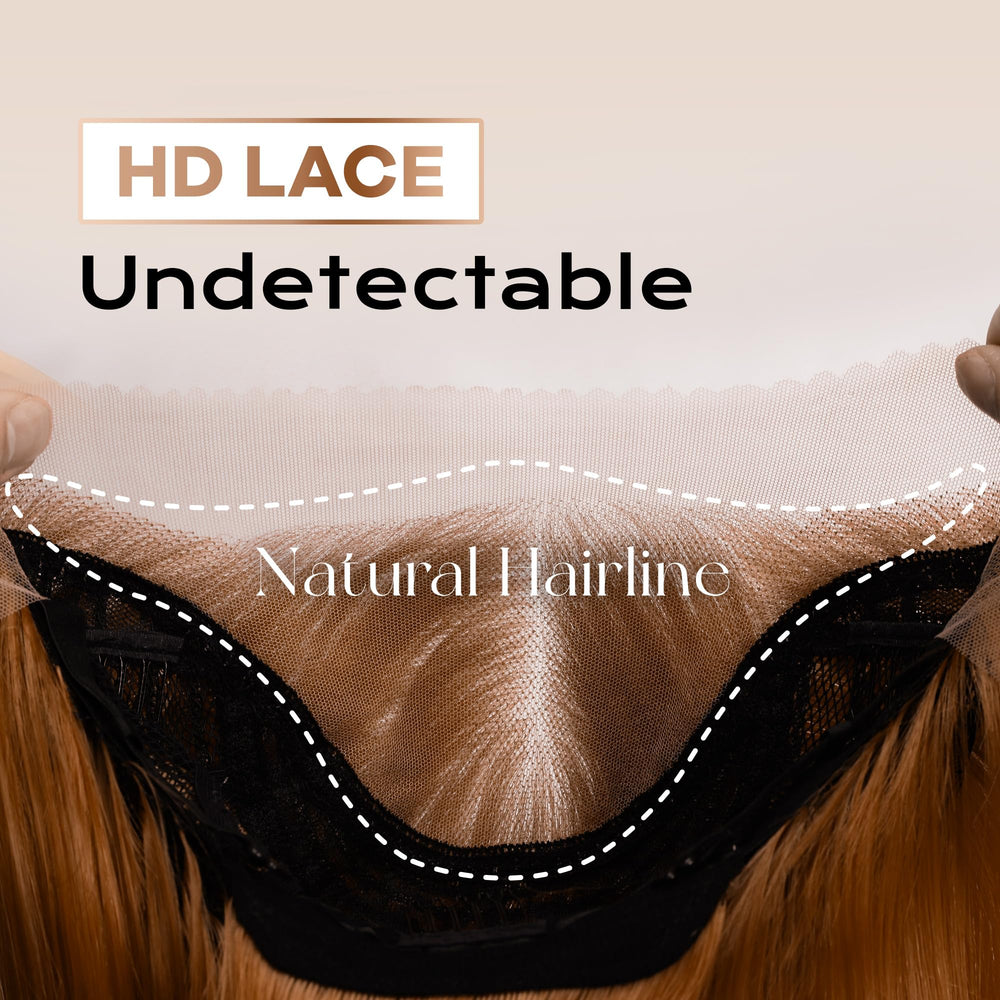 BLL Honey Blonde Wig packaging includes cap and headband.