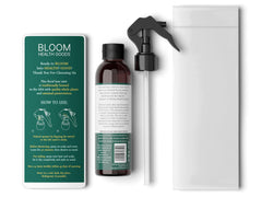 BLOOM HEALTH GOODS induction-sealed bottle preserves freshness after opening.