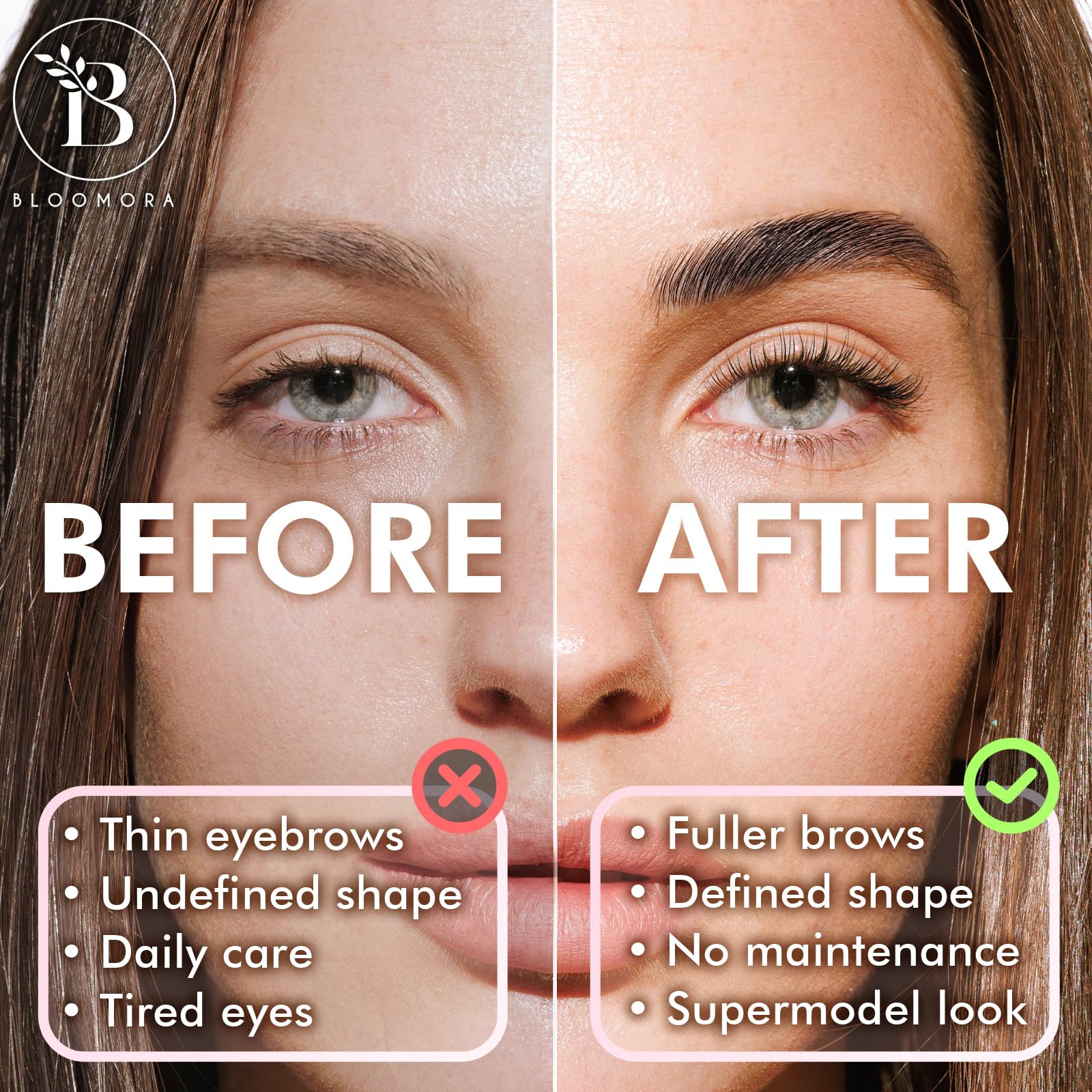 Bloomora Eyebrow Lamination Kit tools image highlighting safe application equipment