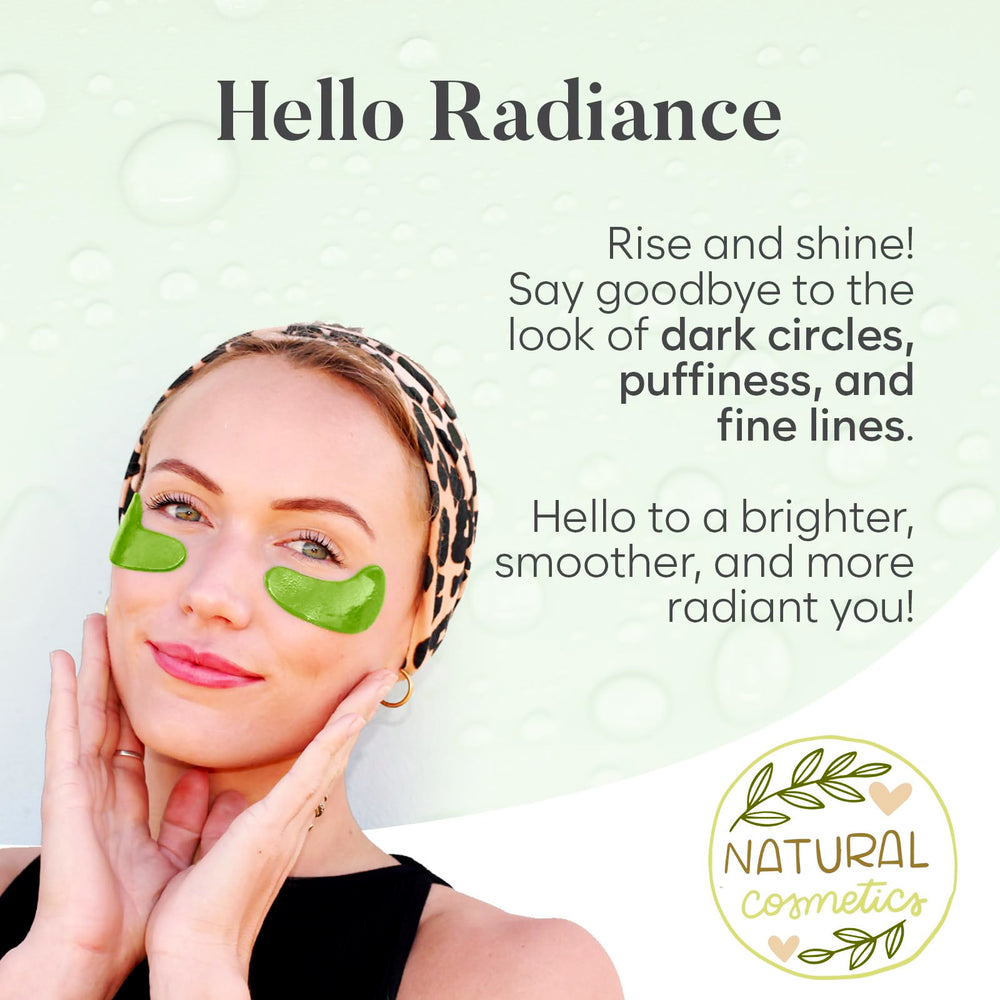 BLOOMORA under-eye patches individually wrapped for travel and hygiene
