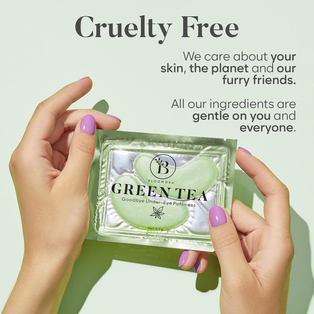 BLOOMORA vegan clean-label seal on packaging indicating ethical formulation