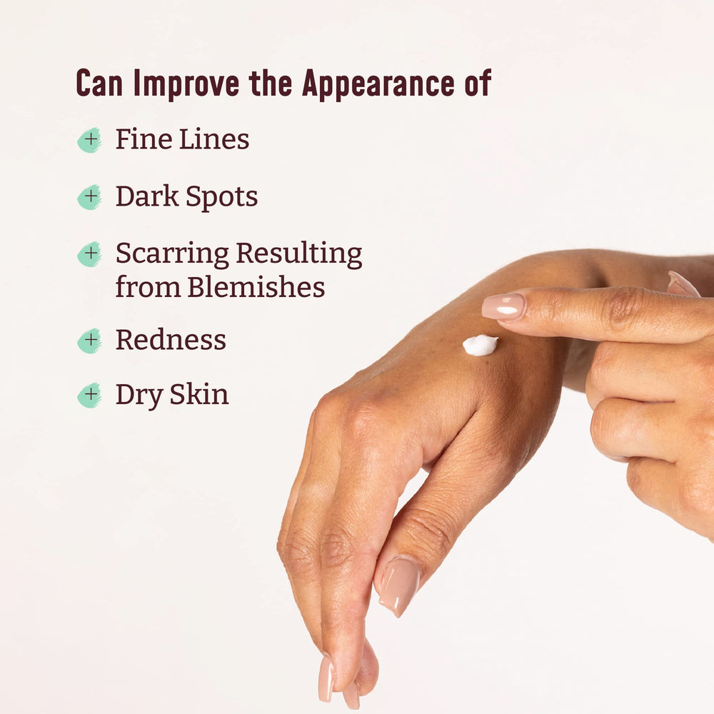 BLOOM IT'S A GREAT SKIN DAY! fragrance-free label close-up appeals to sensitive-skin users.