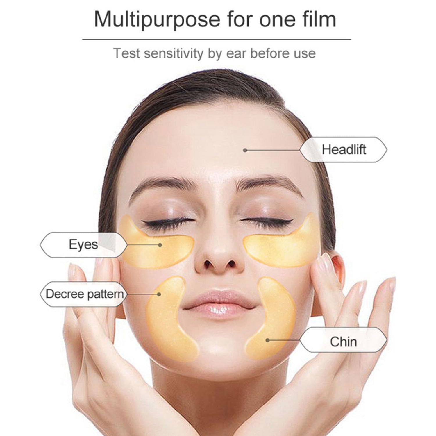 Blopuivo crystal-textured masks texture close-up