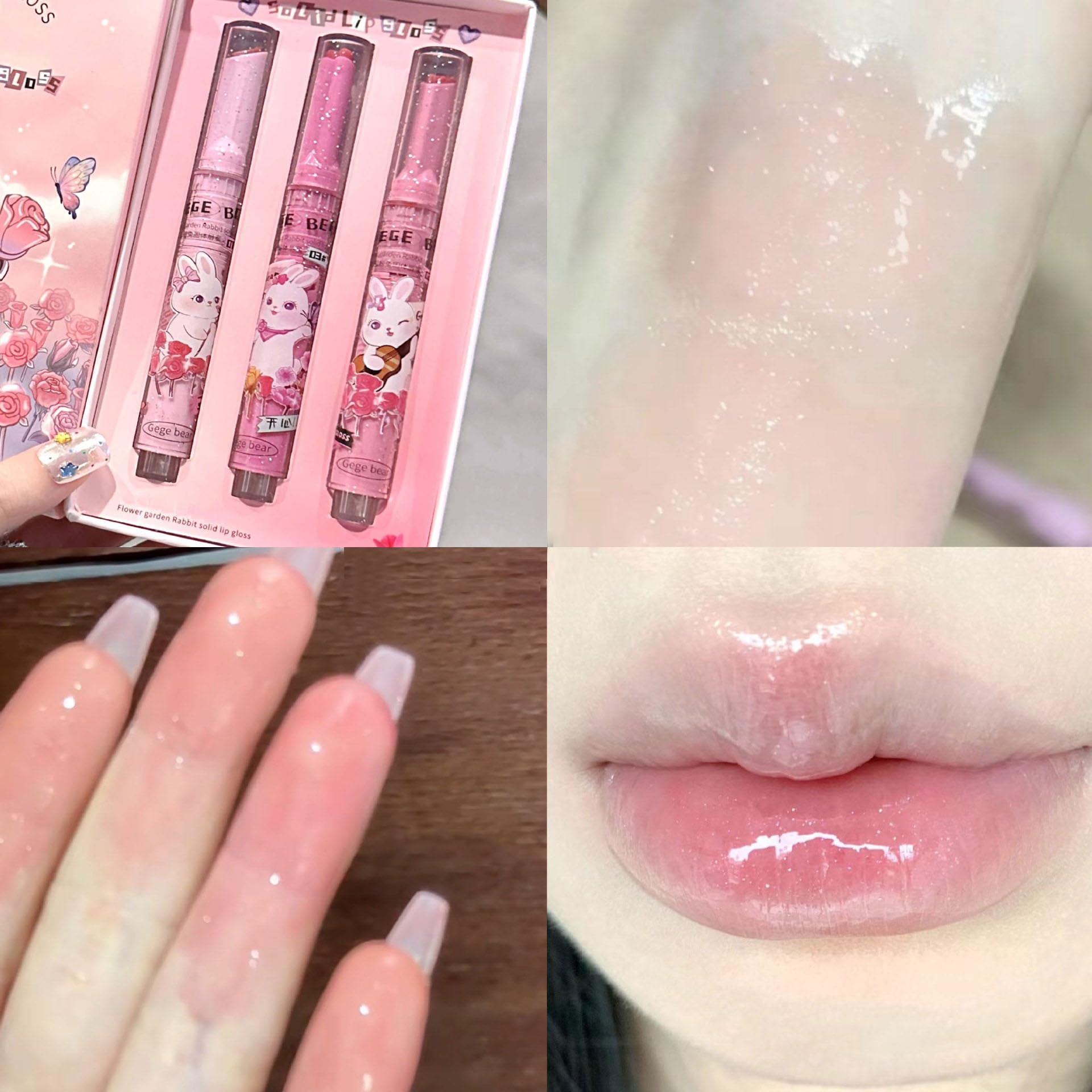 Blopuivo Jelly Lipstick gift-set packaging ideal for travel and gifting