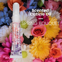 Blossom Cuticle Oil Pen with real dried flowers for luxe conditioning