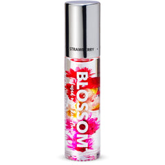 Blossom Roll-On Lip Gloss strawberry-appearance delivers clear shine for everyday beauty
