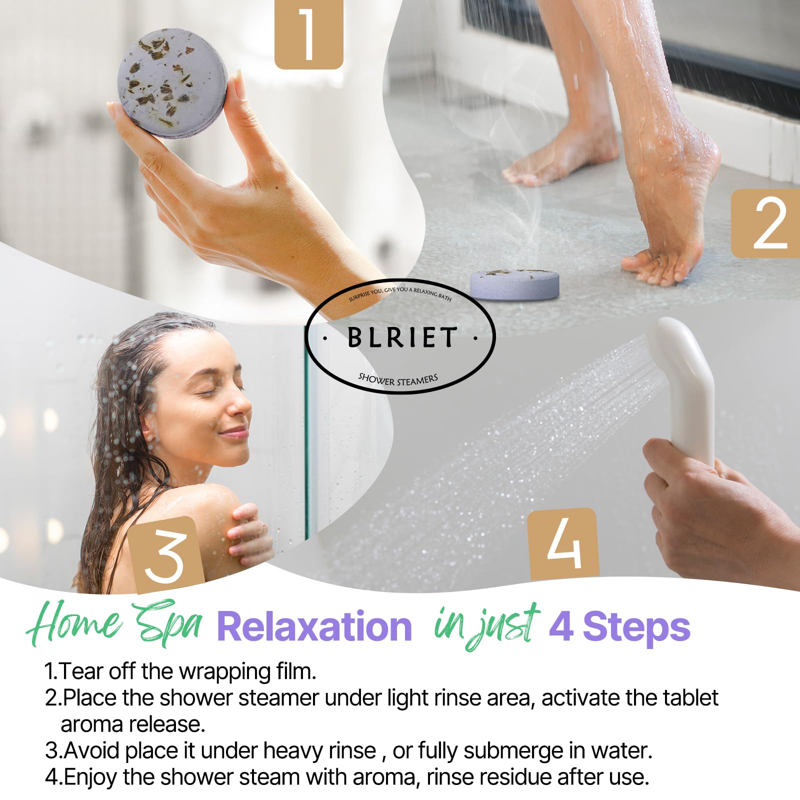 BLRIET long-lasting aroma for extended bathroom ambiance