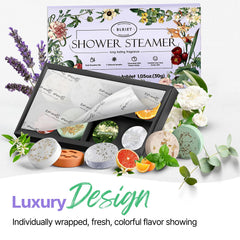 BLRIET natural ingredients bath steamers for a gentle home spa