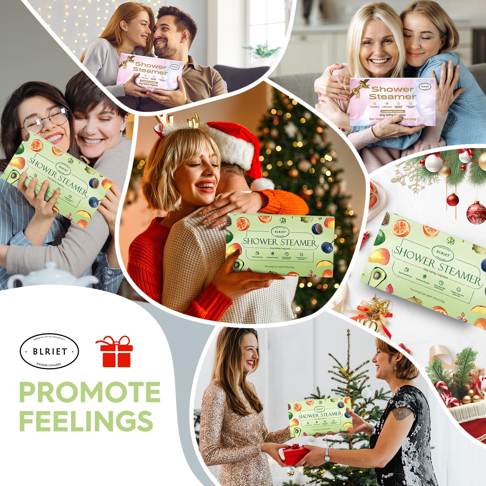 BLRIET essential-oils fragrance detail invites aromatherapy-inspired moments.