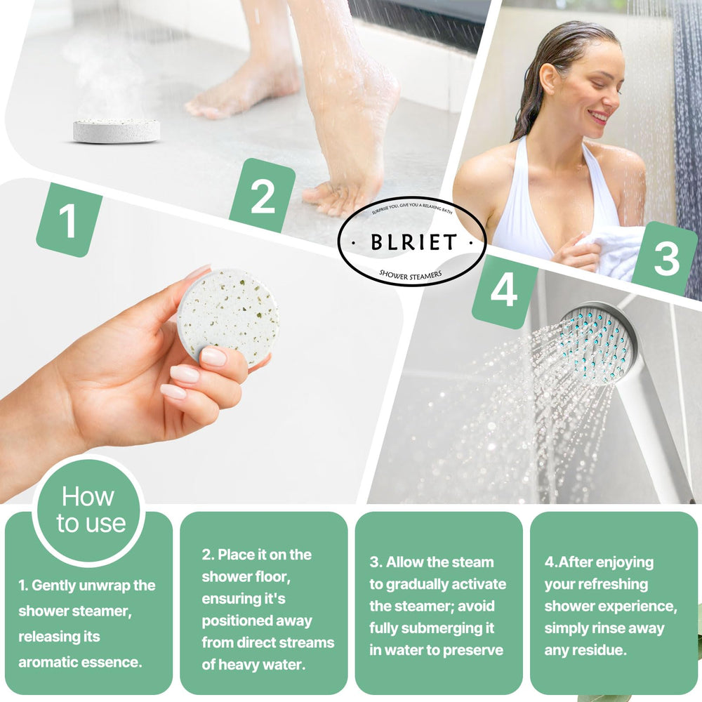 BLRIET steamers in a bathroom scene convey spa-like fragrance during daily routines.