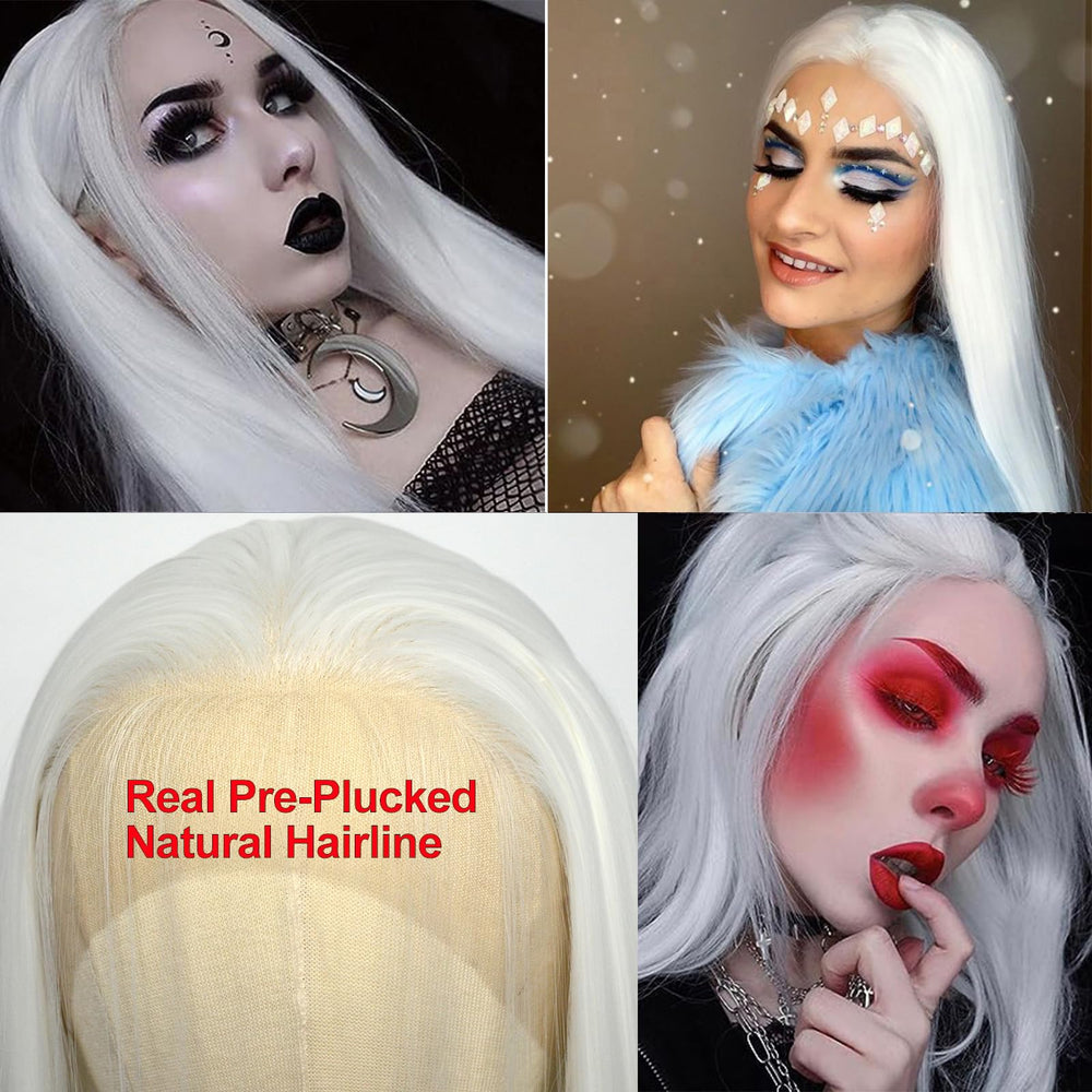 BLUPLE half-hand-tied lace front cap creates seamless, realistic hairline for versatile looks
