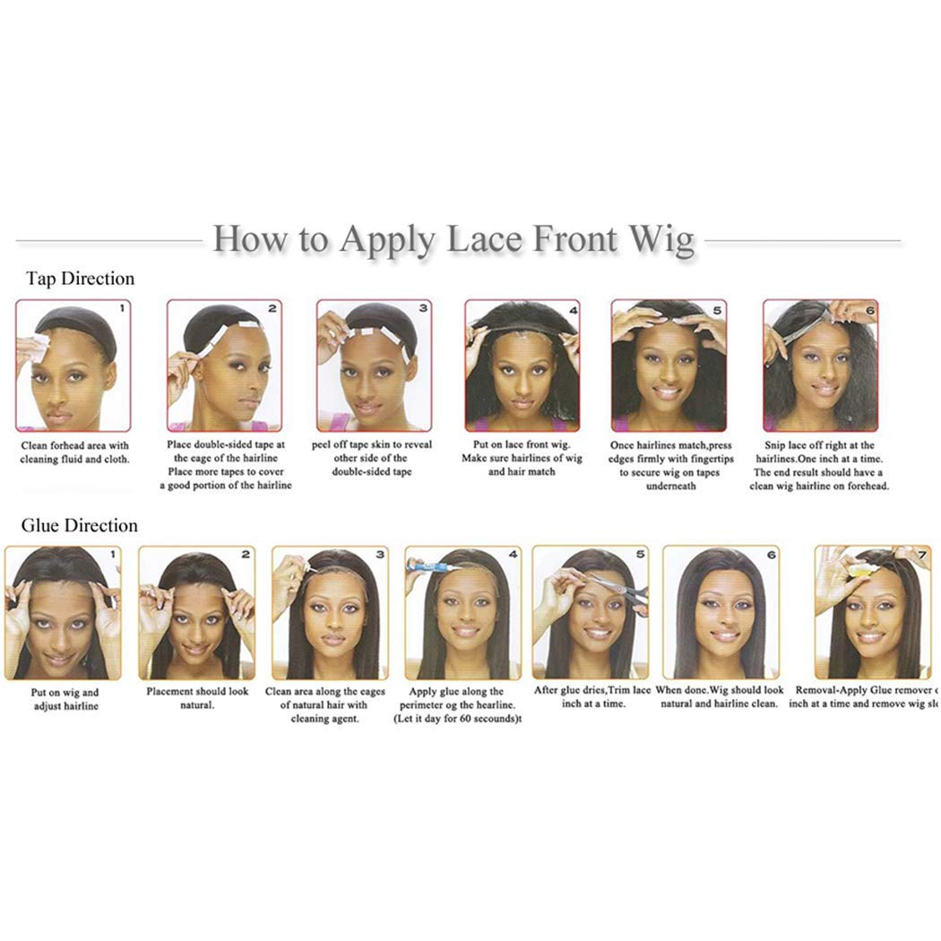 BLUPLE wig care and packaging instructions help maintain shine and longevity