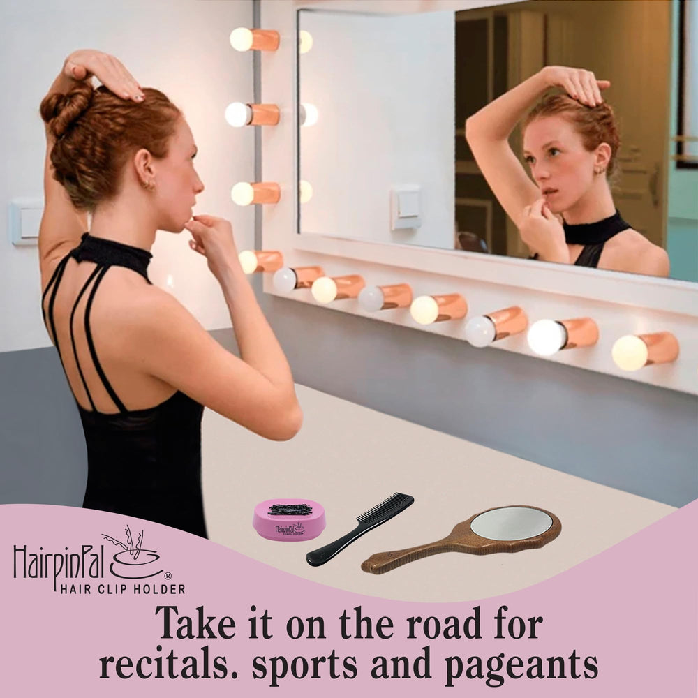 HairpinPal package includes 25 bobby pins for immediate organization use.