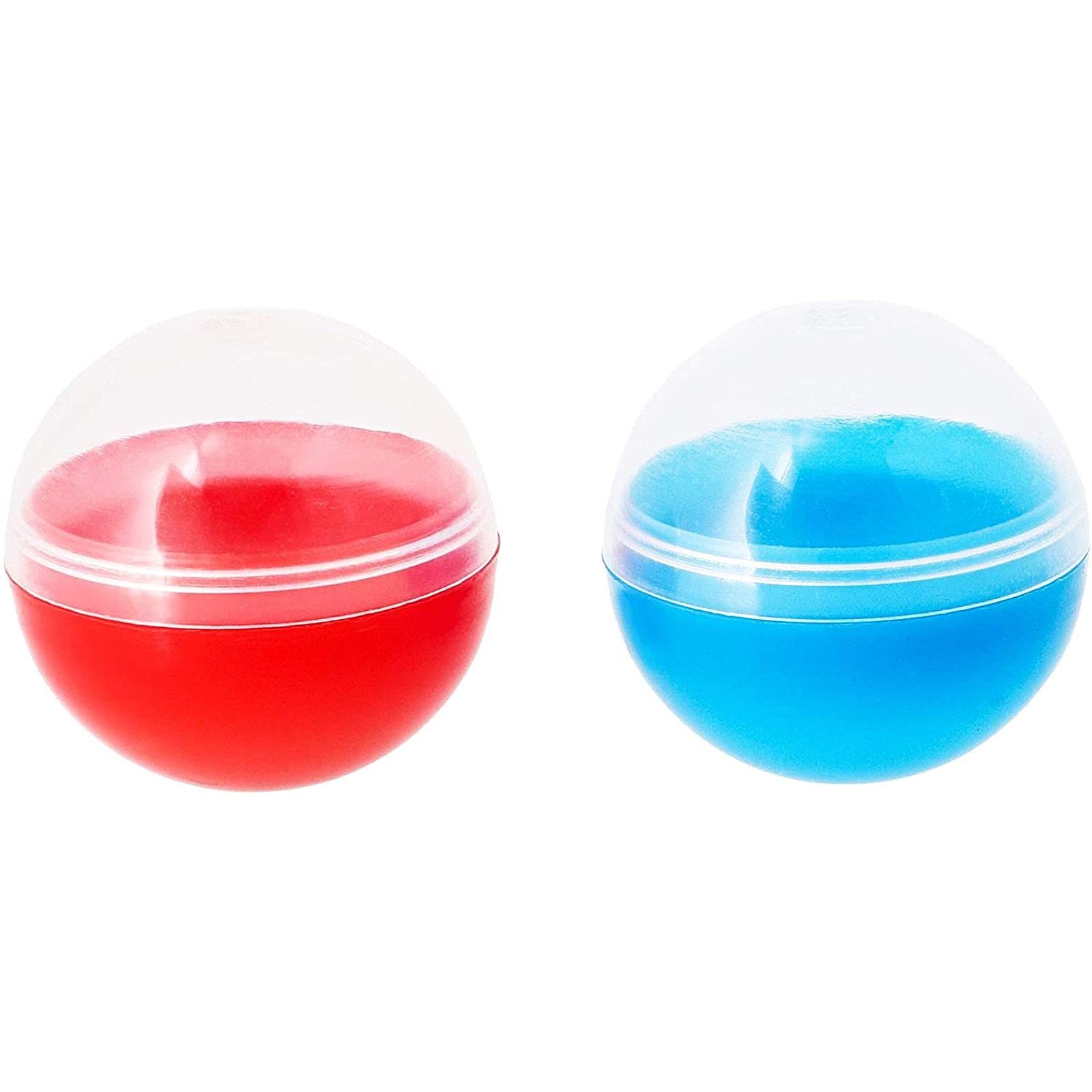 BLUE PANDA clear dome on color shell highlights quick-fill and secure snap.