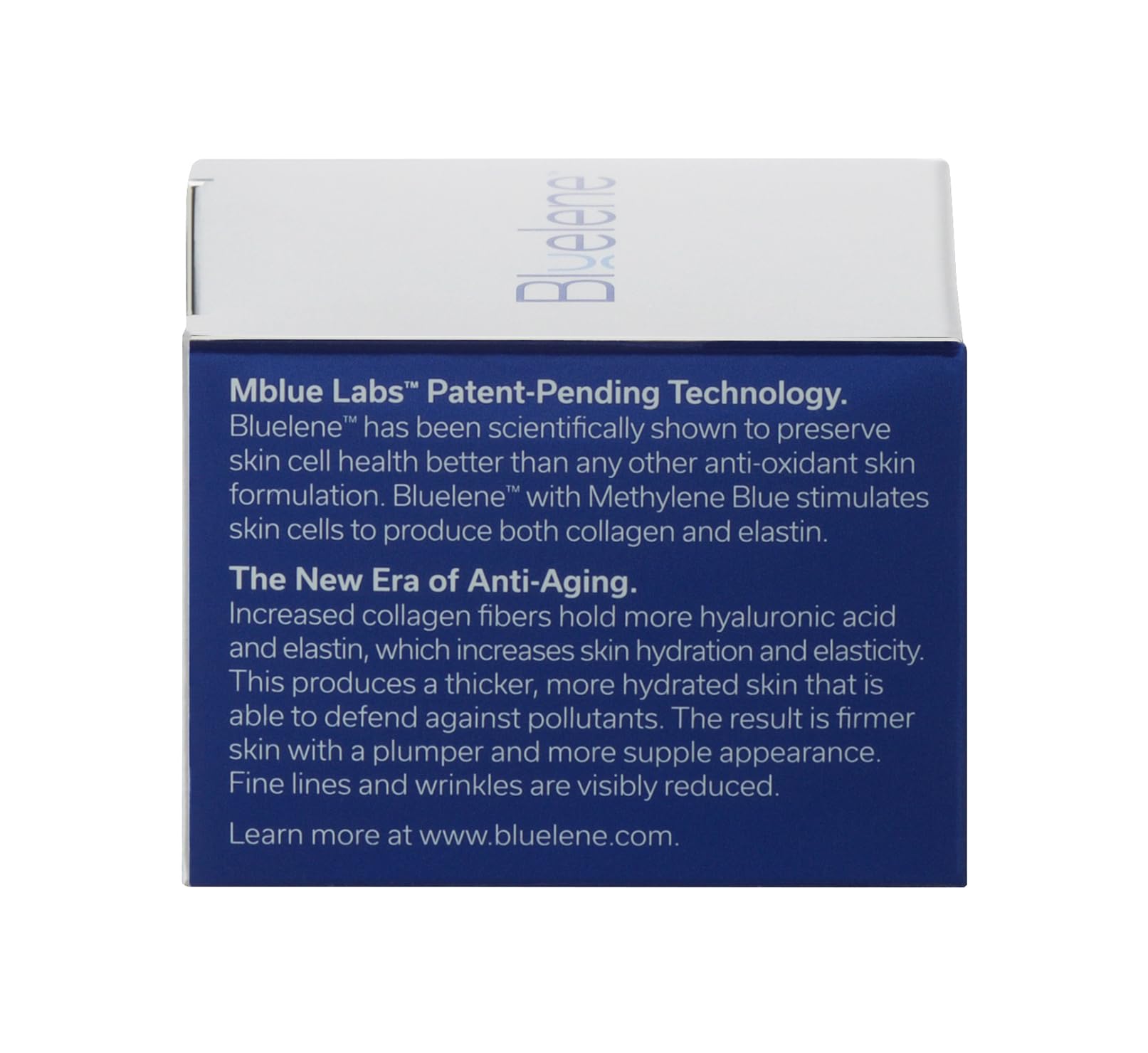Bluelene Night Cream sensitive-skin packaging communicates gentle, skin-friendly formulation