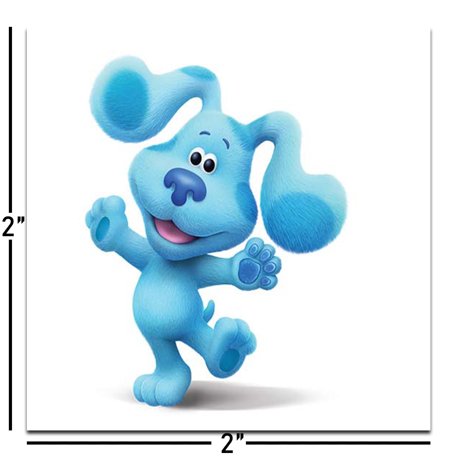 Blue's Clues tattoos showcase Blue, Magenta, Mr. Salt for kid-friendly party activities.