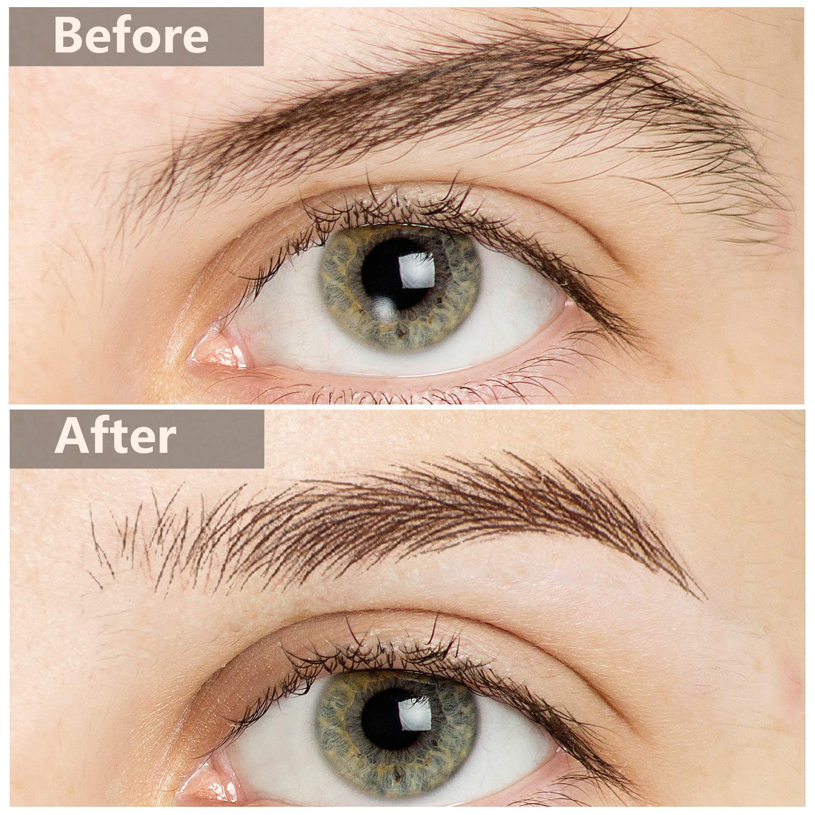 Blulu arch-style brow transfers deliver defined arch shapes for polished looks