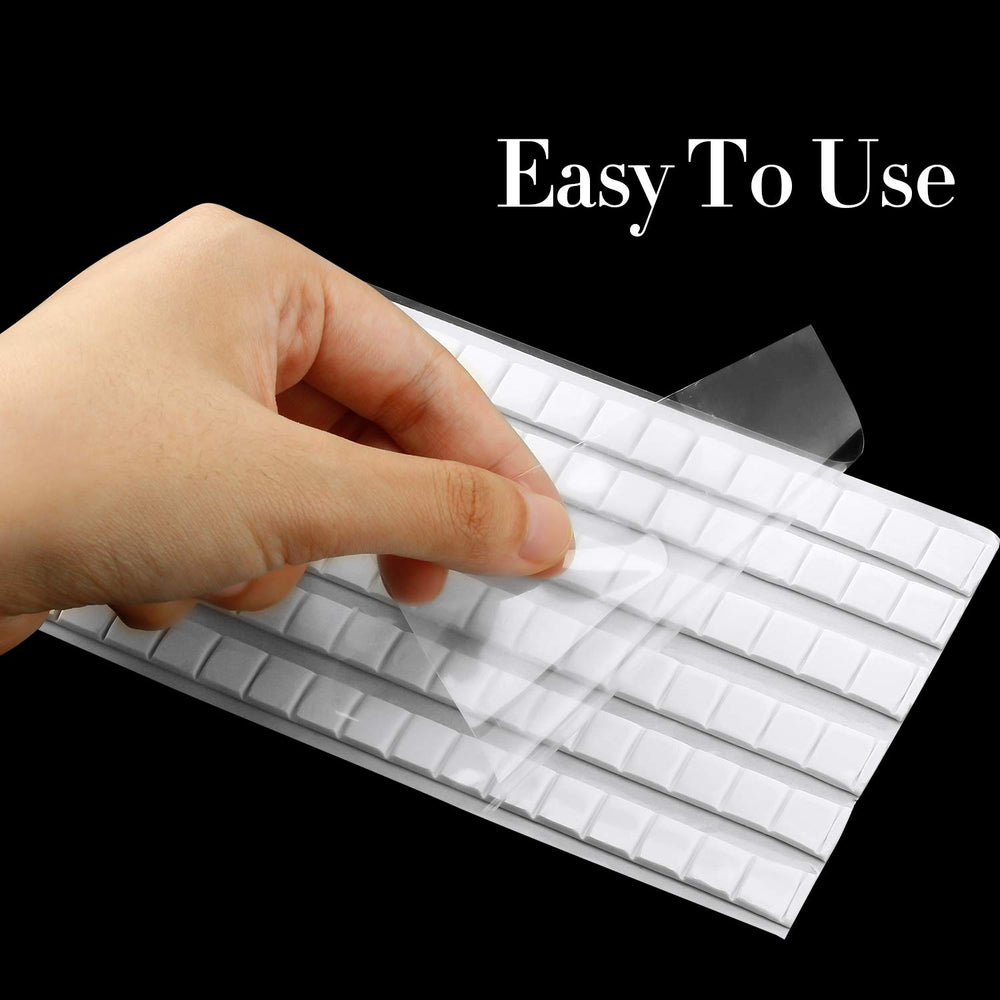 Blulu adhesive putty pack for reusable mounting and clean removal.