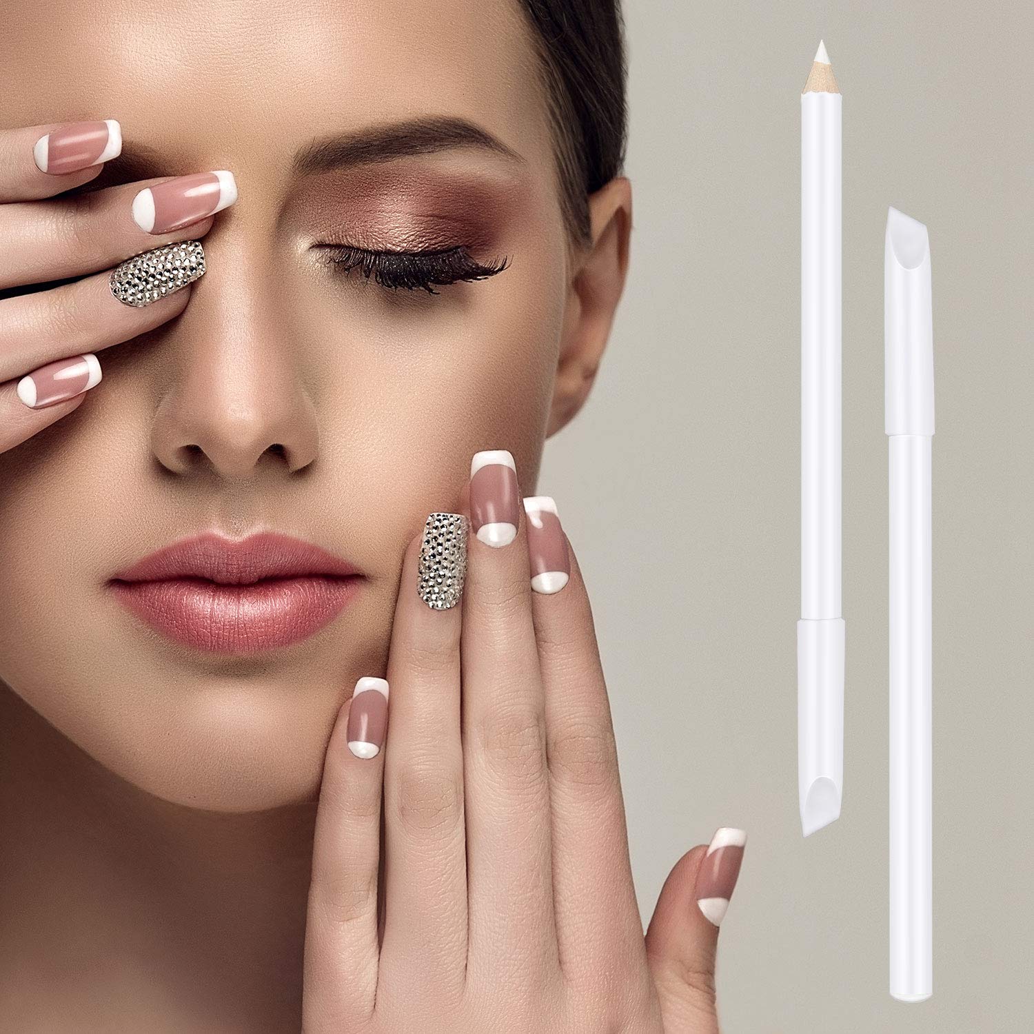 Blulu DIY French nails before-after hints at quick, affordable at-home manicure results.