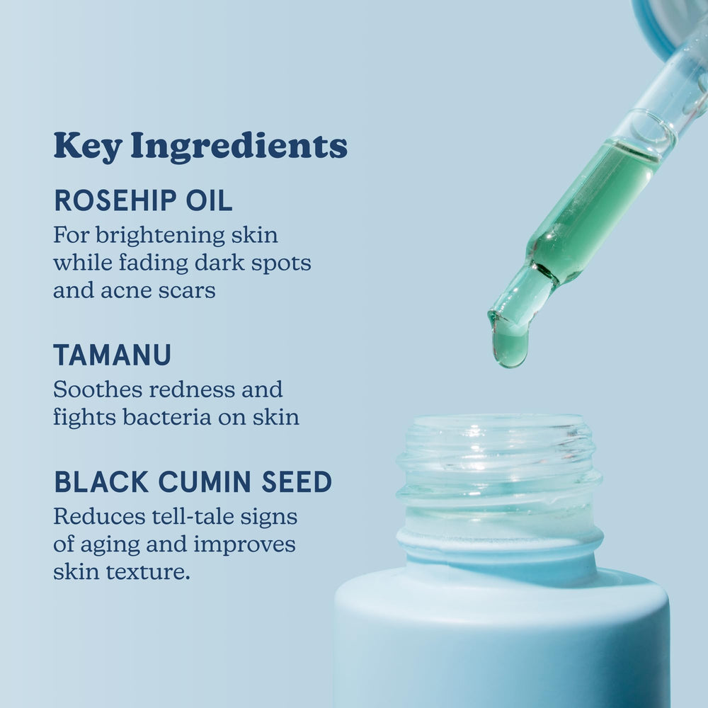 Blume Meltdown application on the face demonstrates quick spot treatment use.