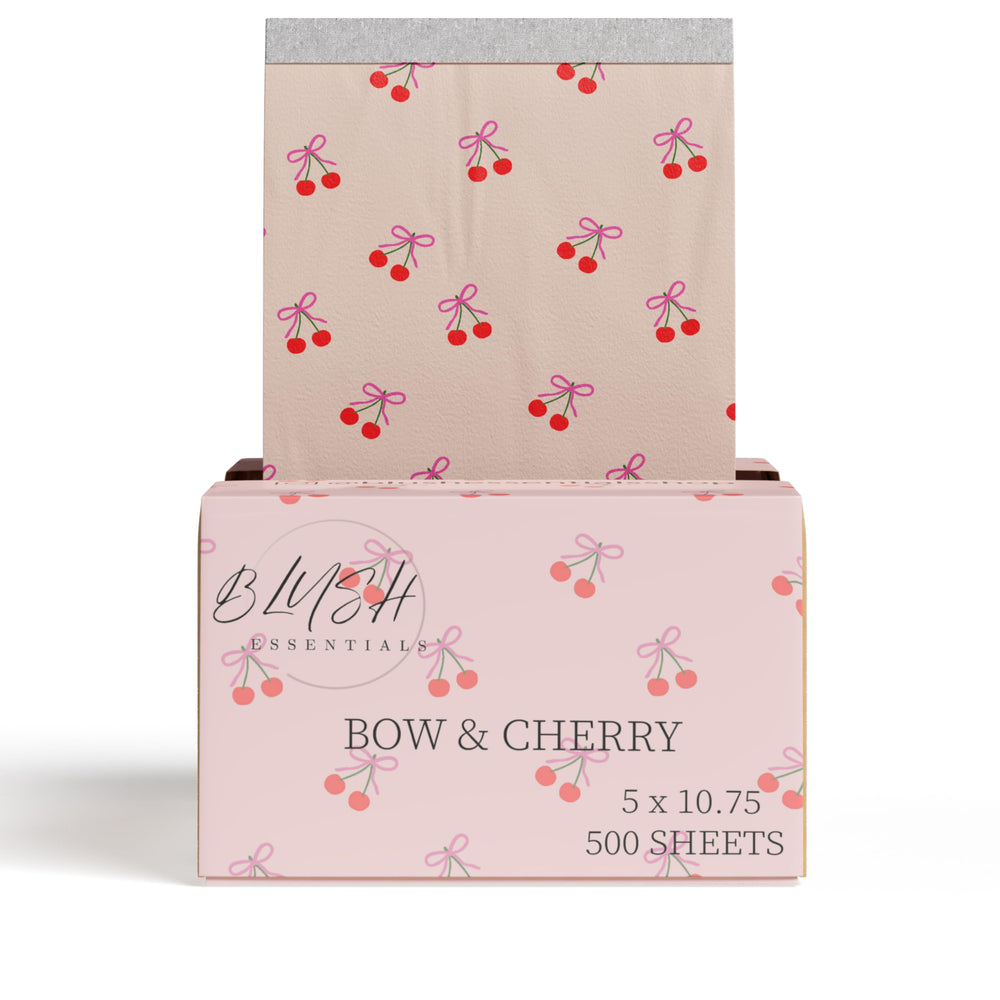 Blush Essentials Bow&Cherry hair foils pop-up pack for fast highlighting sessions