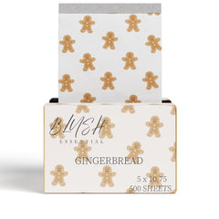 Blush Essentials gingerbread-foil-pattern for Christmas coloring creates festive highlights.