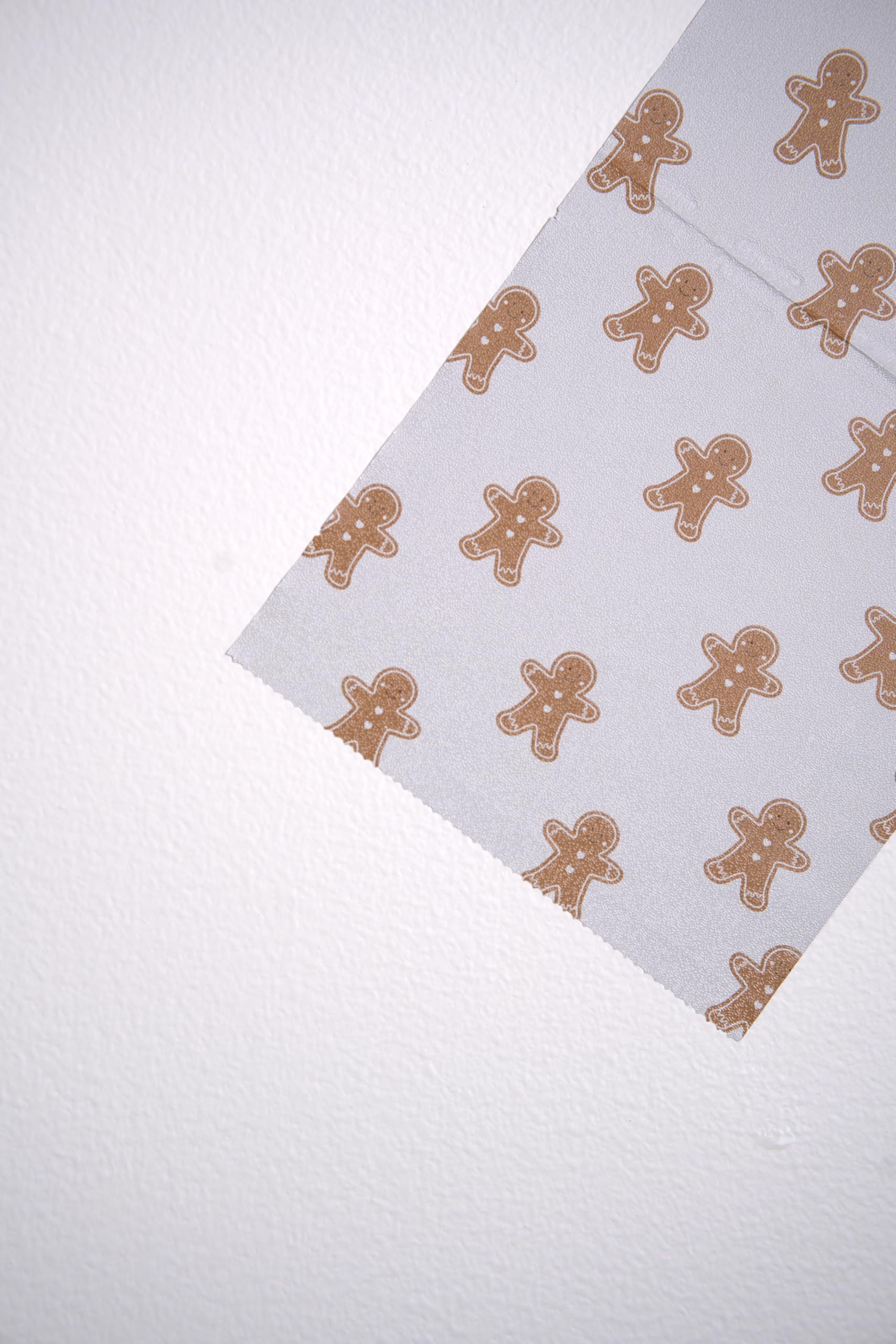 Blush Essentials gingerbread-pattern-closeup highlights the cute design during color sessions.