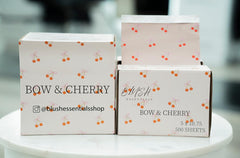 Bow&Cherry 5x10-75inch foil sheets enable precise highlighting