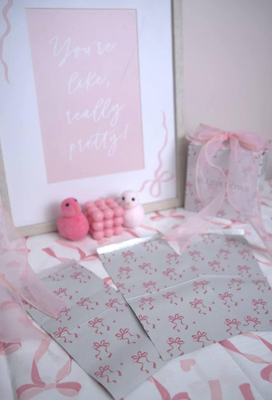Blush Essentials hair foil sheets closeup emphasizes sturdy aluminum for clean foil shaping.