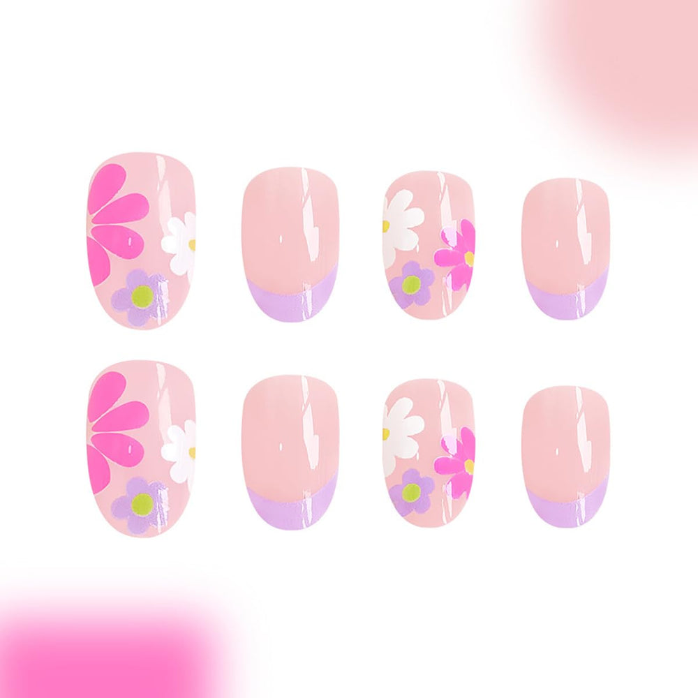 BMKKOT easy-apply French tip nails let you swap styles in minutes at home