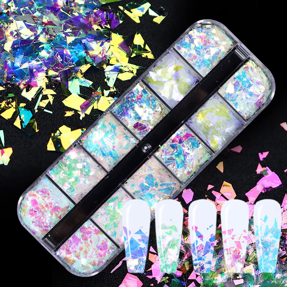 BMKKOT easy-apply nail glitter sequin for quick, professional-looking results.