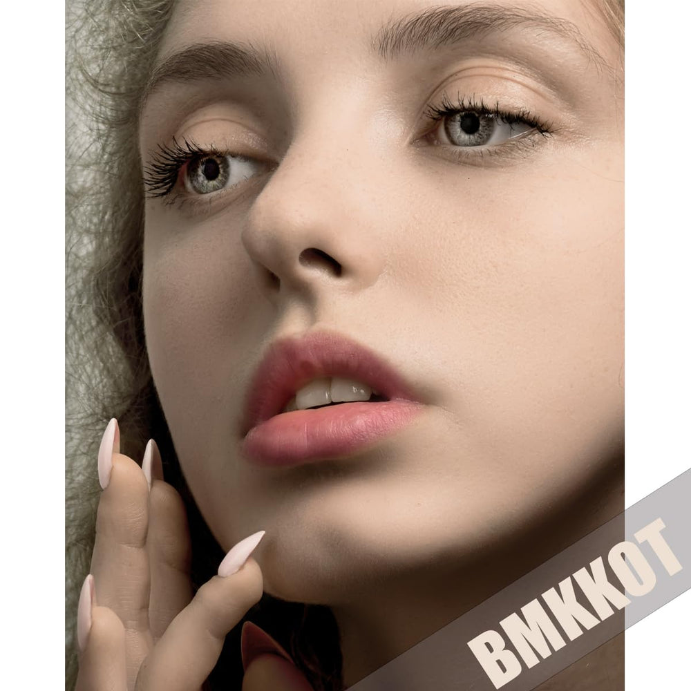 BMKKOT nude-pink full cover nails ideal for gifting and party-ready looks