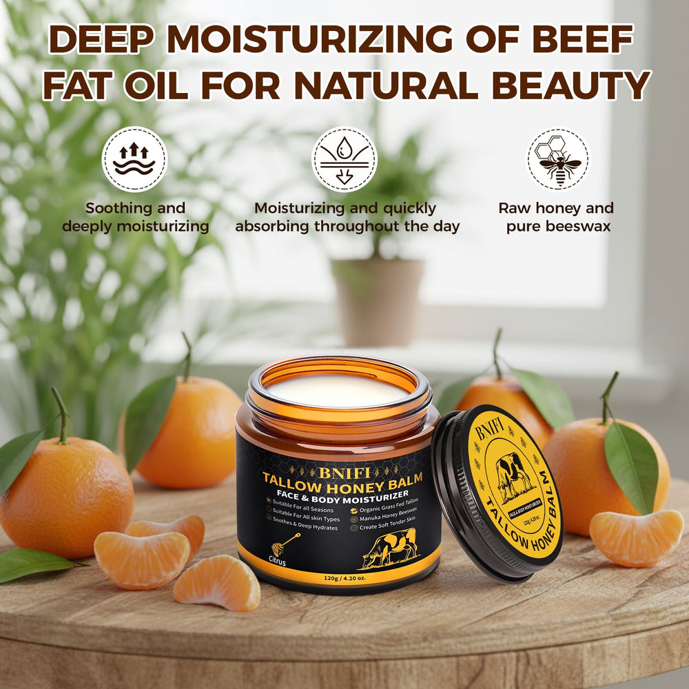 BNIFI balm texture swirl highlights creamy, nourishing formula for skin.
