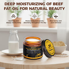 BNIFI balm texture swirl highlighting smooth skin when applied.