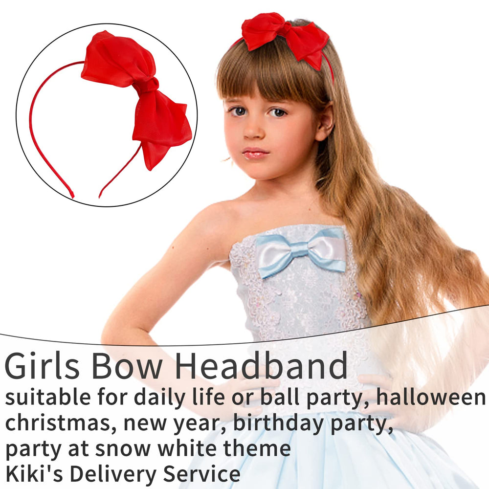 Bnikion red bow headband packaging shows gift-ready presentation