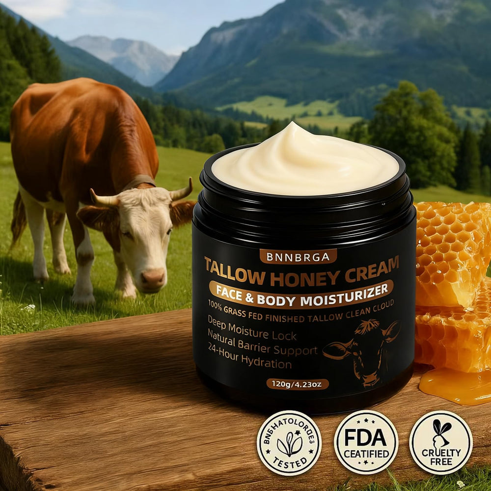 BNNBRGA Tallow Honey Cream Manuka honey infusion for skin comfort