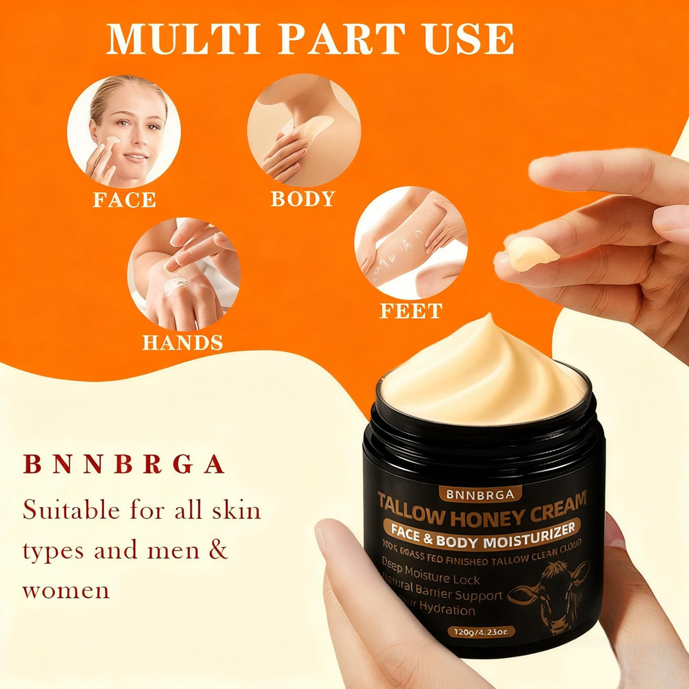 BNNBRGA Tallow Honey Cream sustainability and ethical sourcing emphasis