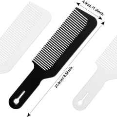 Boao black barber combs set for home or salon styling.