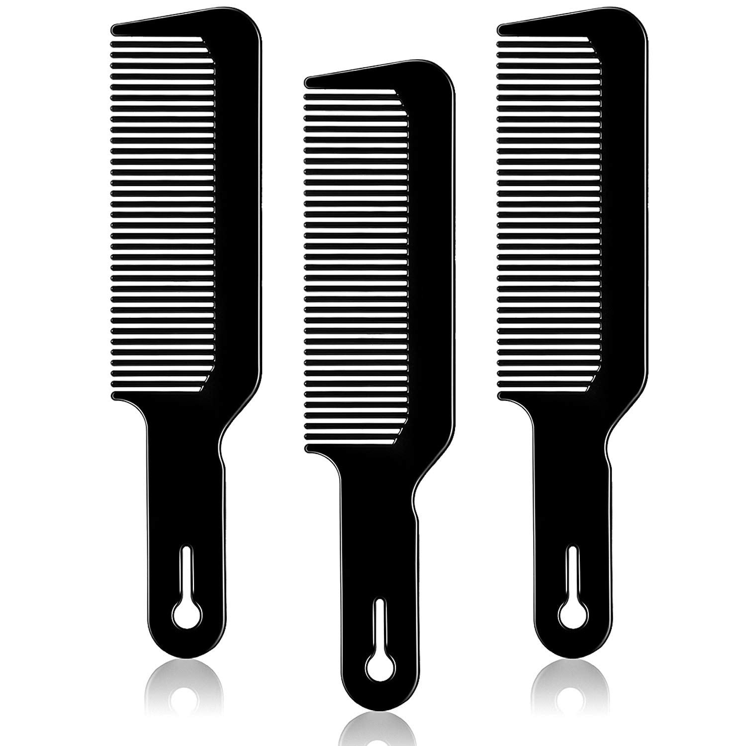 Boao peines barbería 3 piezas, plano top, para cortes precisos.