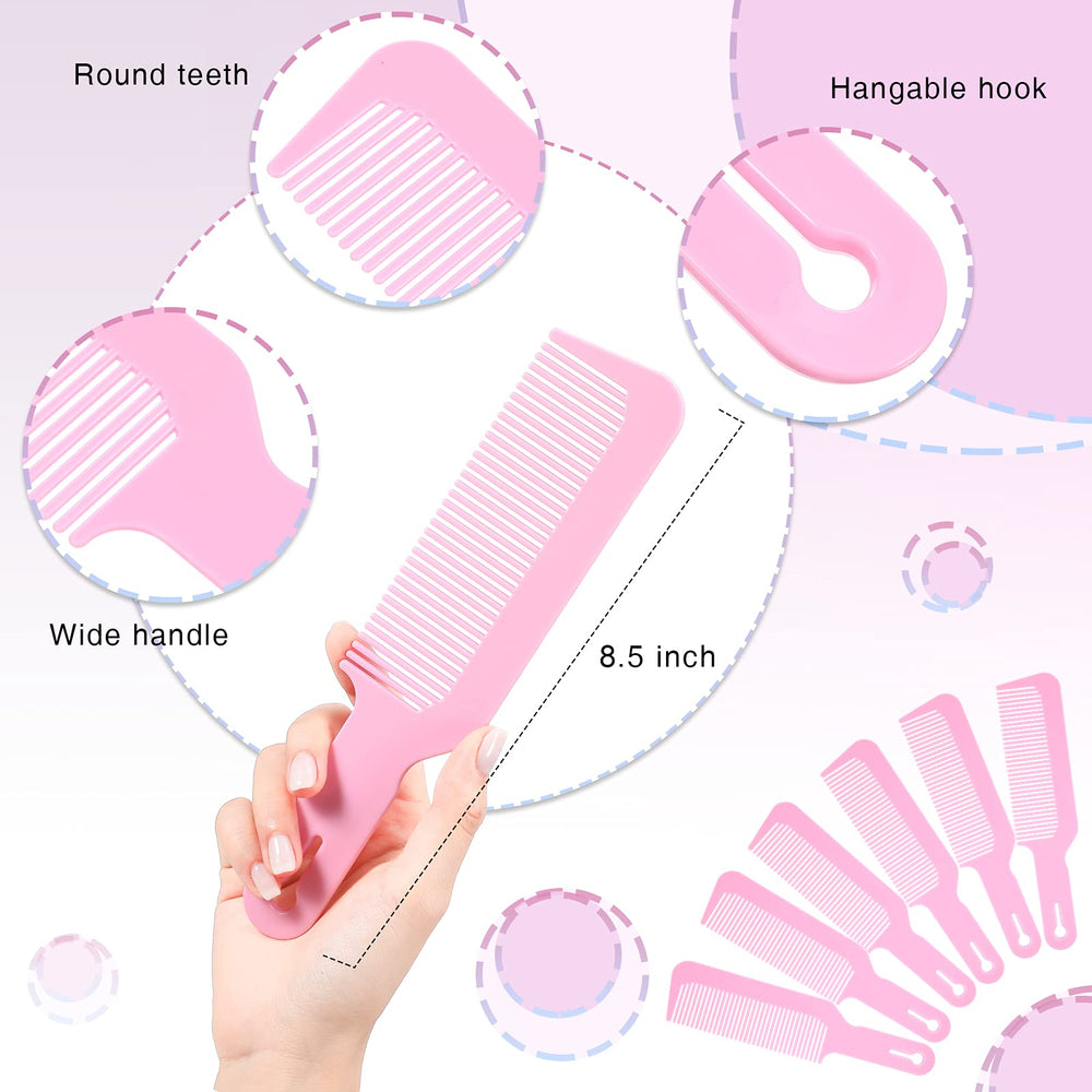 Boao anti-static heat-resistant hair combs reduce snagging during styling.