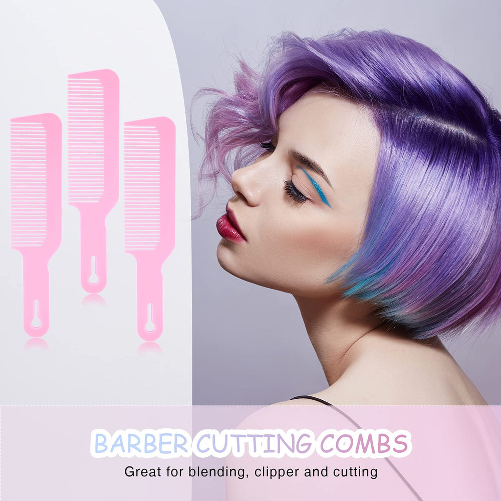 Boao pink non-slip-handle combs offer secure grip for steady work.