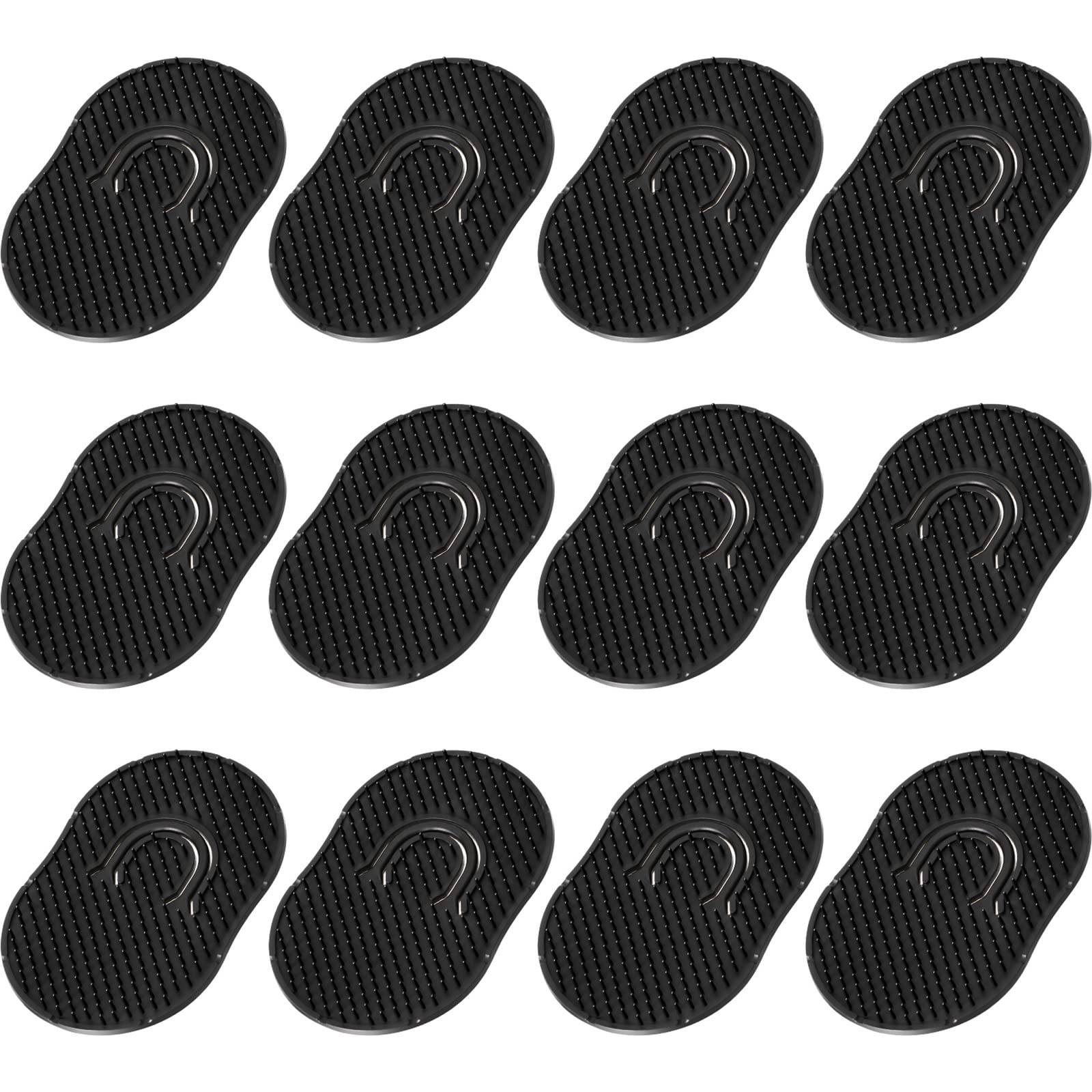 Boao pocket comb 12-pack black closed shows portable storage for on-the-go grooming