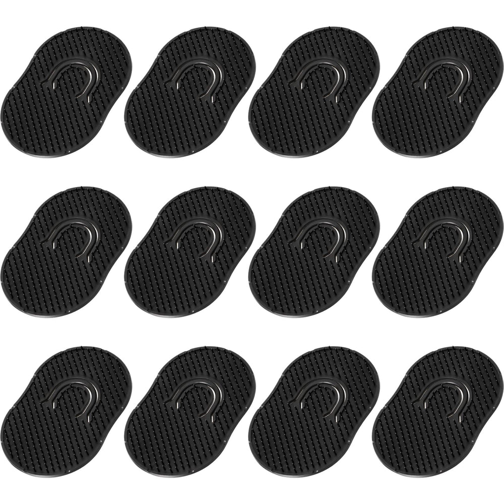 Boao pocket comb 12-pack black closed shows portable storage for on-the-go grooming