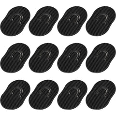 Boao pocket comb 12-pack black closed shows portable storage for on-the-go grooming