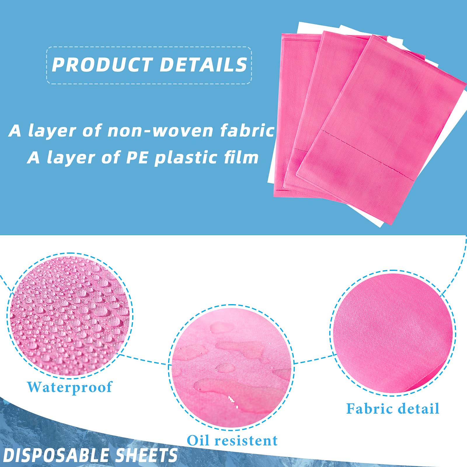 Boao waterproof nonwoven layer close-up showing protective barrier.