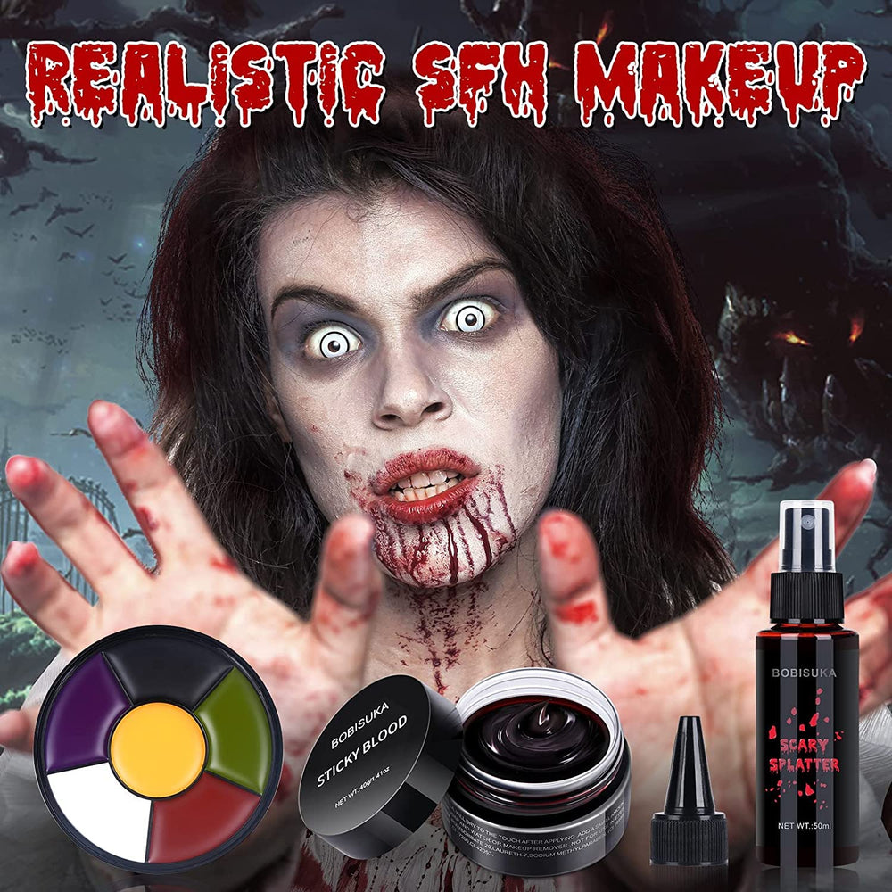 BOBISUKA Demonic SFX scar wax with spatula for sculpting features