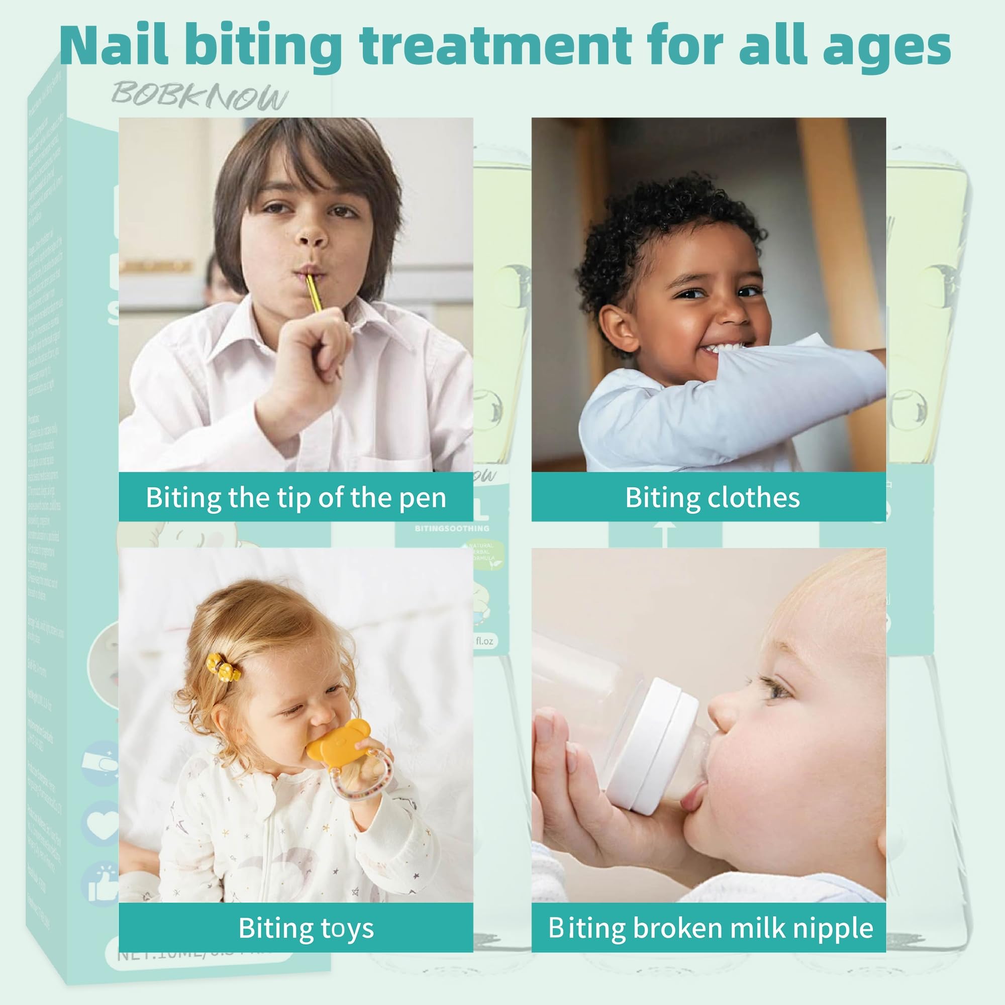 bobknow nail biting slow release bitter indicates long lasting deterrent effect