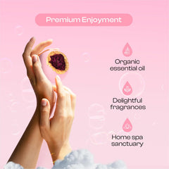 BoboSweeTree bath bombs rose real flowers inside for spa-at-home experience
