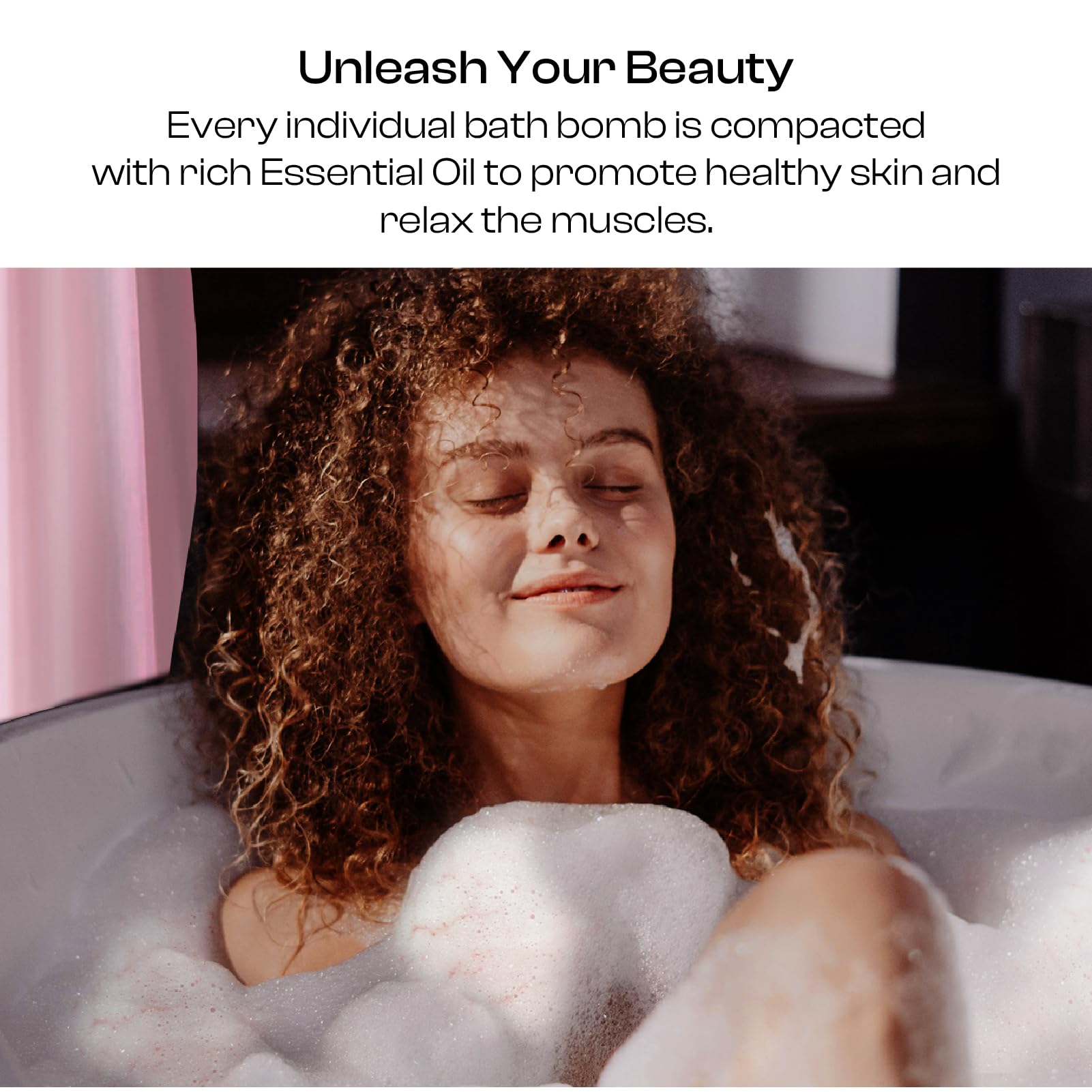 BoboSweeTree rose aroma image emphasizing calming fragrance for bath time