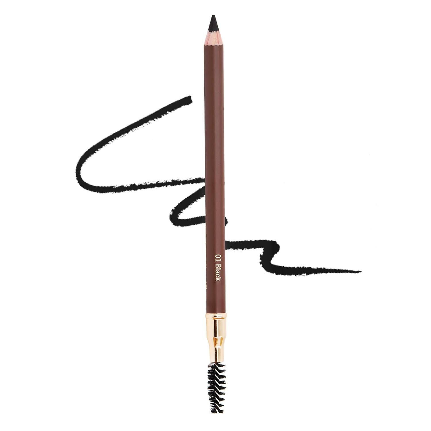 Bodermincer Eyebrow Pencil waterproof formula suggests durable all-day wear.